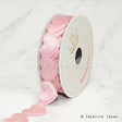 1" Satin Hearts Cut-Out Ribbon-10 Yds (Pink)