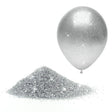 Balloon Glitter Metallic Silver