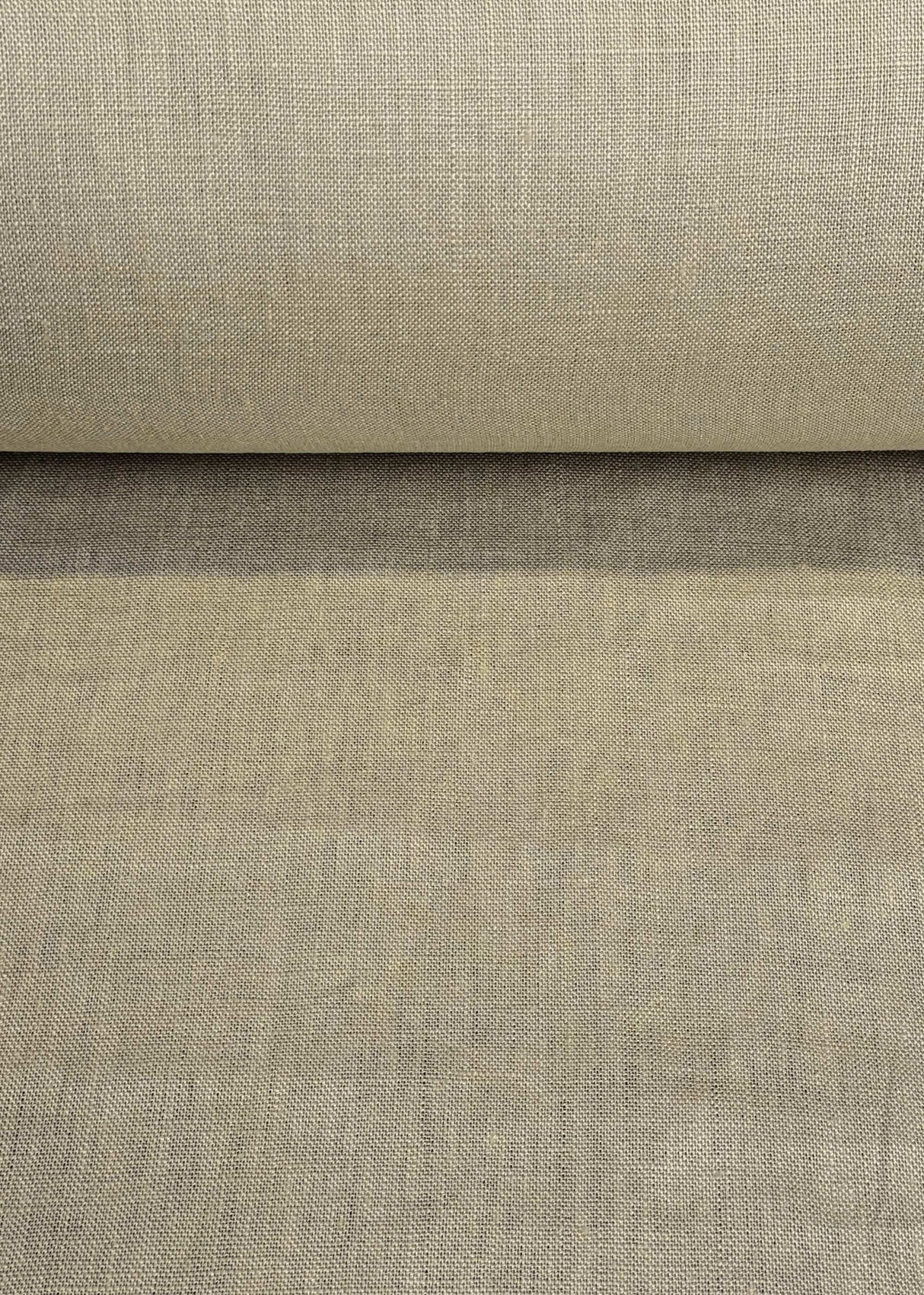 Pure Linen Fabric Tan
