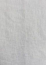 Stretch Linen Cotton Blend Ivory Fabric