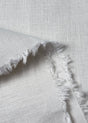Stretch Linen Cotton Blend Ivory Fabric