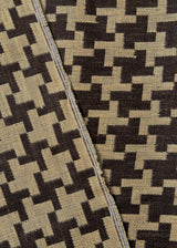 Linen Windmill Interwoven Brown Mocha