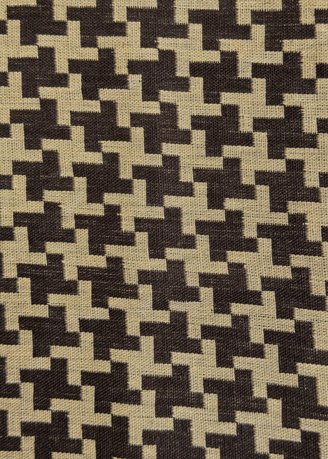 Linen Windmill Interwoven Brown Mocha