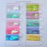 Pearlized Shimmer Organza Fabric - White, 60" Wide (1 Yard)