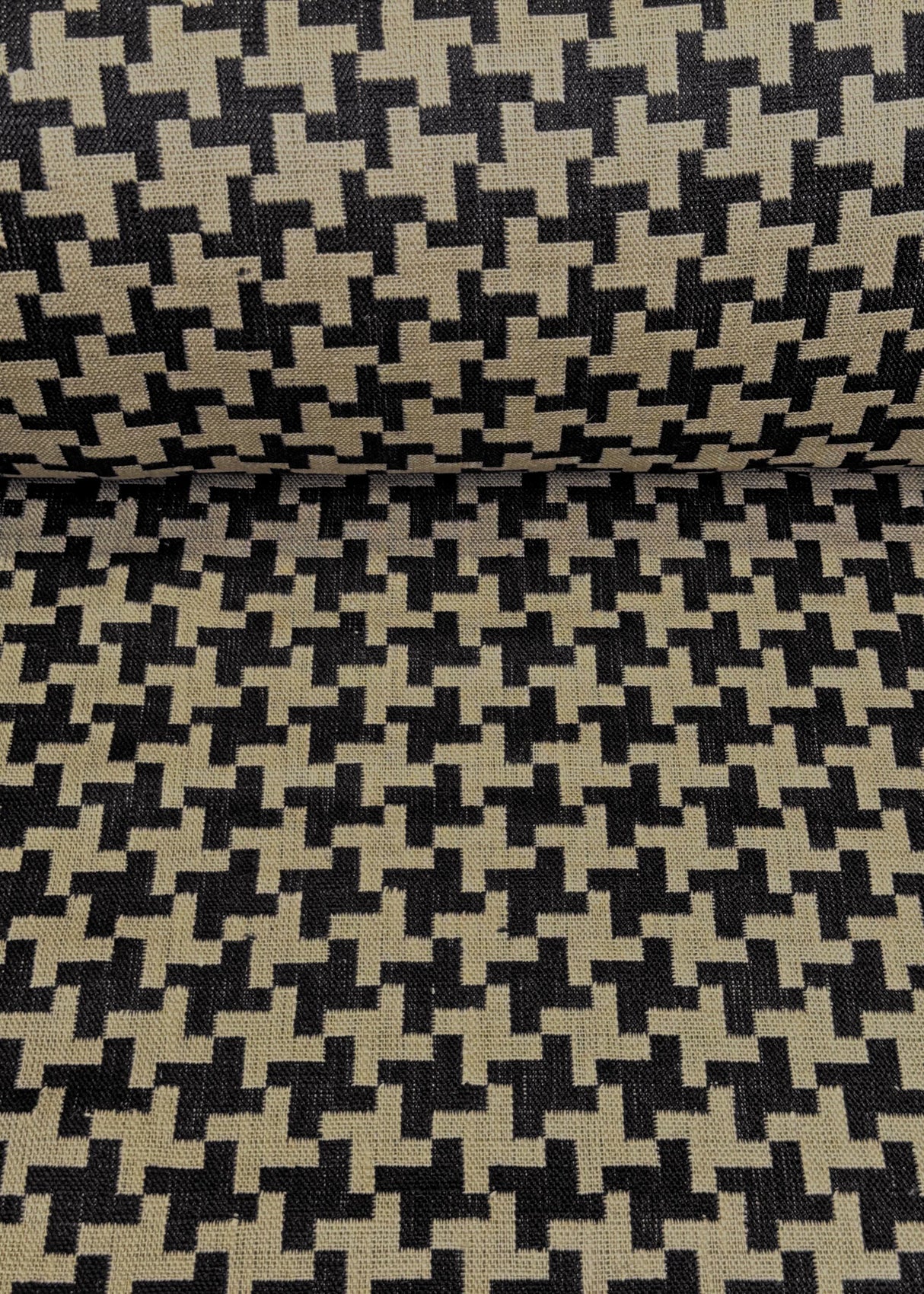 Linen Windmill Interwoven Black Slate