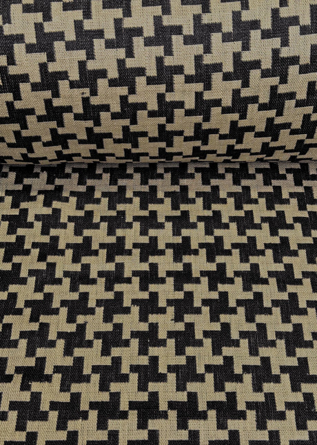 Linen Windmill Interwoven Black Slate