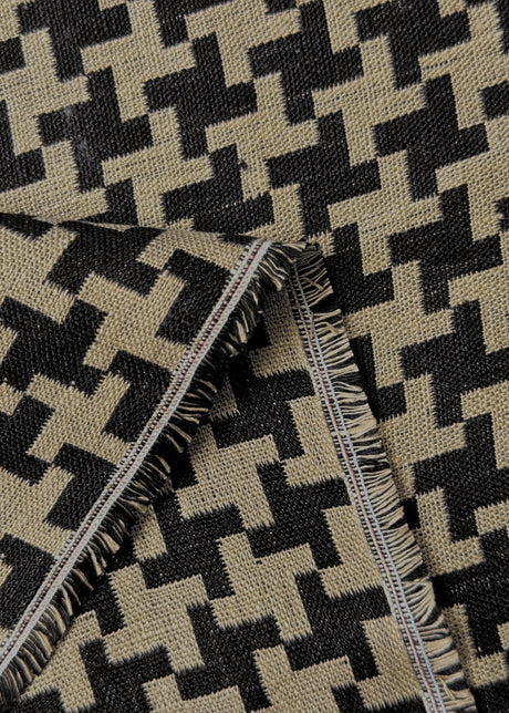 Linen Windmill Interwoven Black Slate