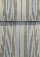 Linen Shadow Stripe Fabric