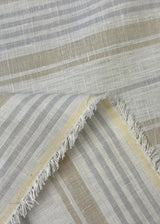 Linen Shadow Stripe Fabric