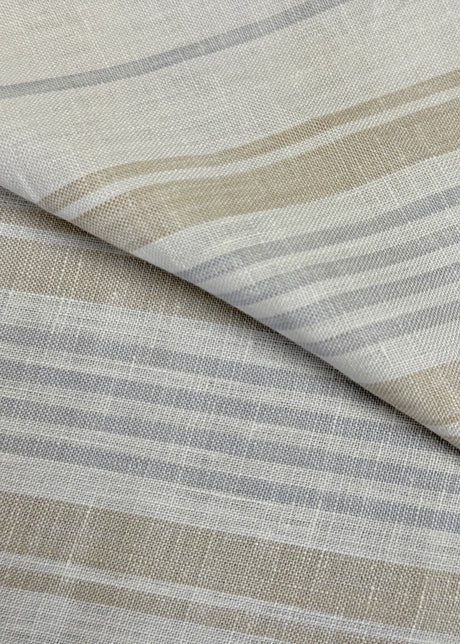 Linen Shadow Stripe Fabric