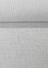 Linen Crinkled Gauze Ivory Fabric