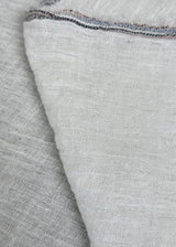 Linen Crinkled Gauze Ivory Fabric