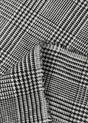 Linen Houndstooth Checker Black Off-White