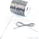 1.5Mm Metallic Gift Tag (Non-Elastic) - 144 Yards (Silver)