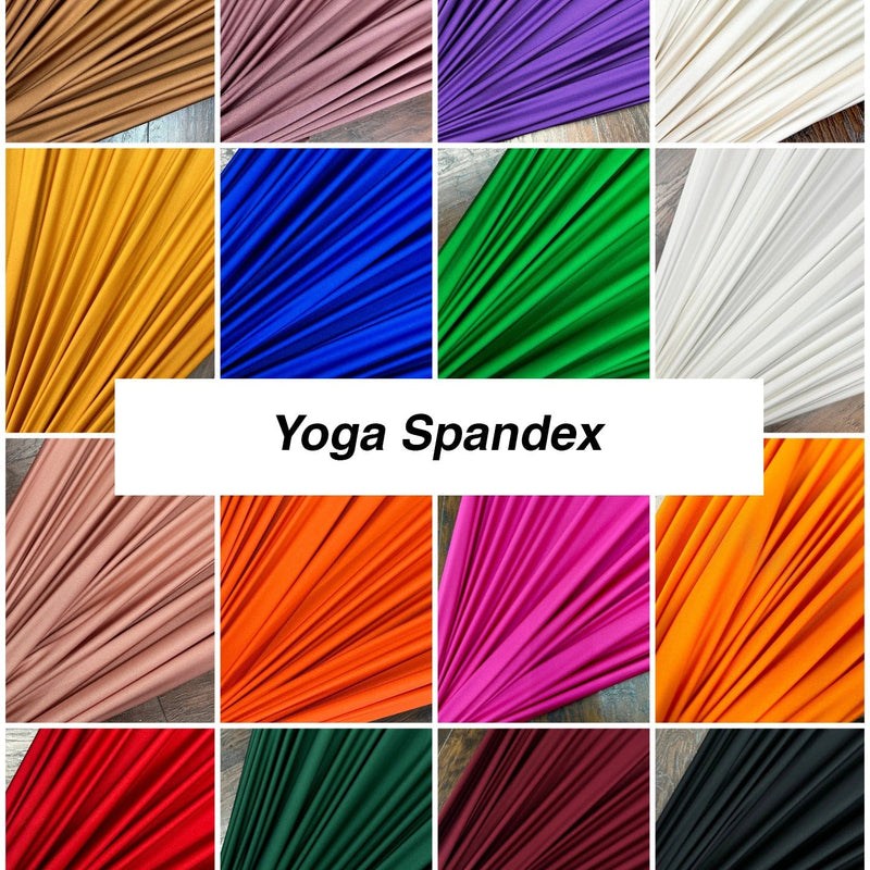 Shiny 4-Way Stretch Yoga Spandex