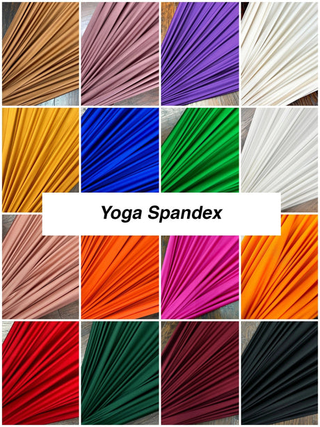 Shiny 4-Way Stretch Yoga Spandex
