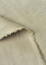 Pure Linen Fabric Tan
