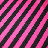 Lucky Stripes Polyester Spandex Fabric - Multi Stripe Print, 58/60" Width (1 Yard)
