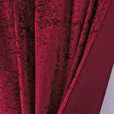 Velvet Backdrop Drape Panel 14 ft x 57 in Burgundy
