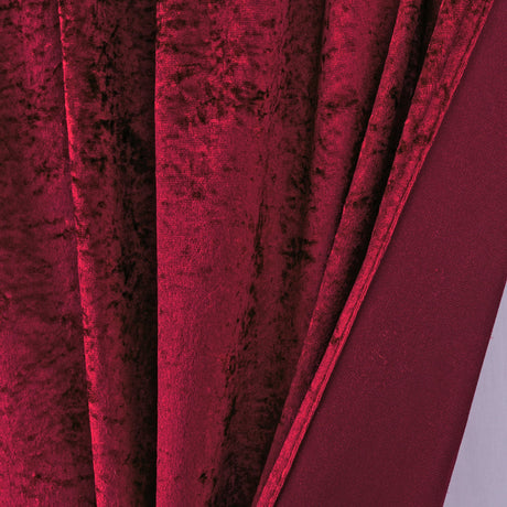 Velvet Backdrop Drape Panel 14 ft x 57 in Burgundy
