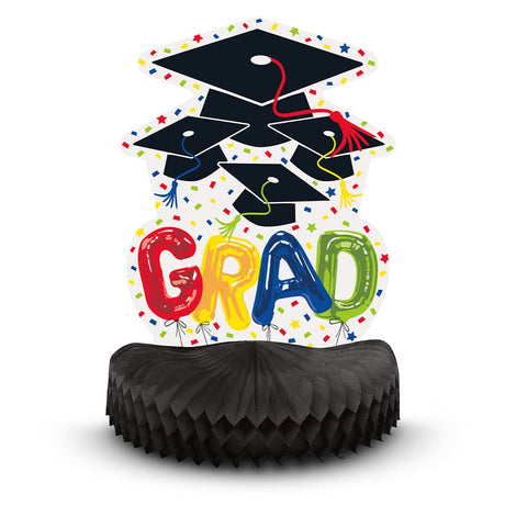 Graduation Centerpiece Honeycomb Decor