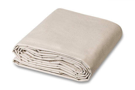 10 Oz Cotton Duck Canvas Fabric - Natural Solid, 58/60" Width (1 Yard)