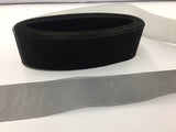 Horsehair Braid Trim Polyester Fabric - Black Crinoline, 4" Width (10 Yards)