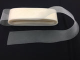 Crinoline Horsehair Braid Trim Polyester Fabric - Ivory, 4" Width (10 Yards)