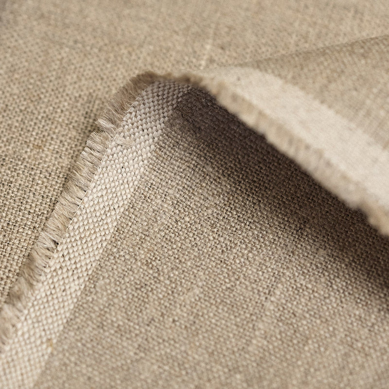 Pure Linen Heavy Natural Fabric