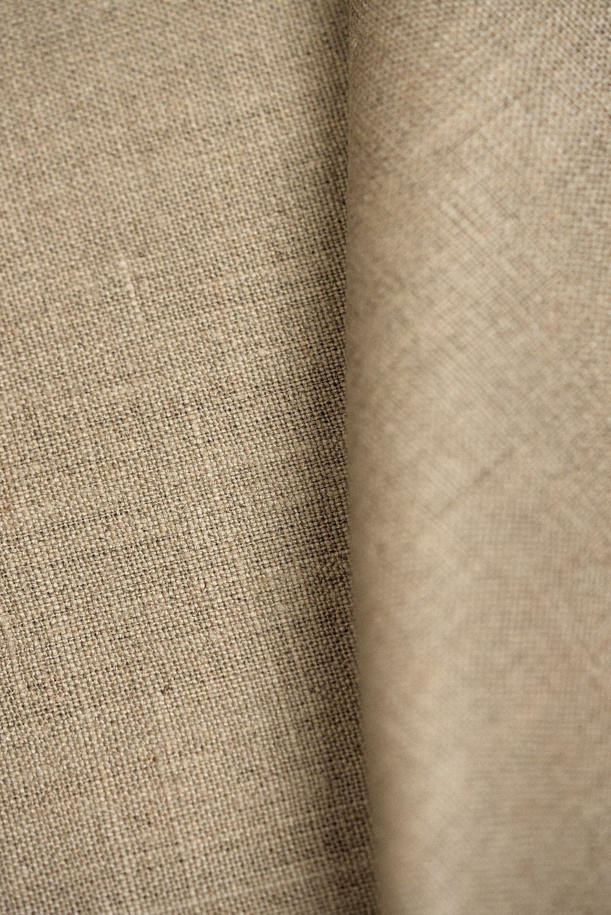 Pure Linen Heavy Natural Fabric