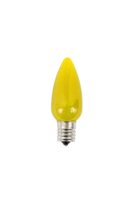 C9 Wonderful LED SMD Bulb (25 bulbs/bag) - Frosted, Yellow