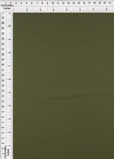 Rib Solid Stretch Knit Fabric