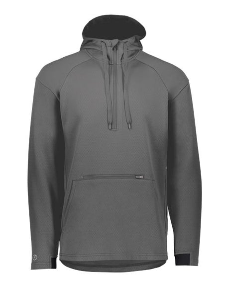 Holloway Men's Limitless Quarter-Zip Hooded Pullover
