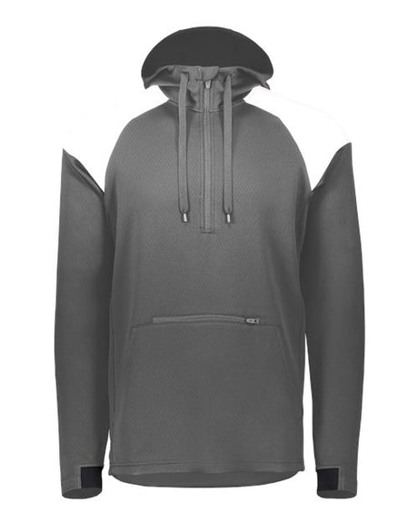 Holloway Men's Limitless Quarter-Zip Hooded Pullover