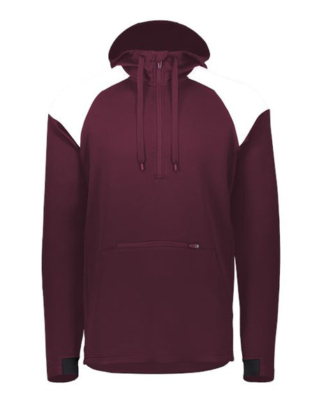 Holloway Men's Limitless Quarter-Zip Hooded Pullover