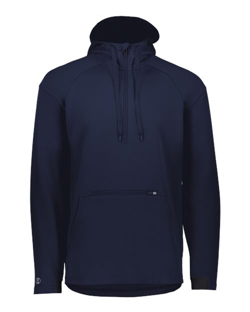 Holloway Men's Limitless Quarter-Zip Hooded Pullover