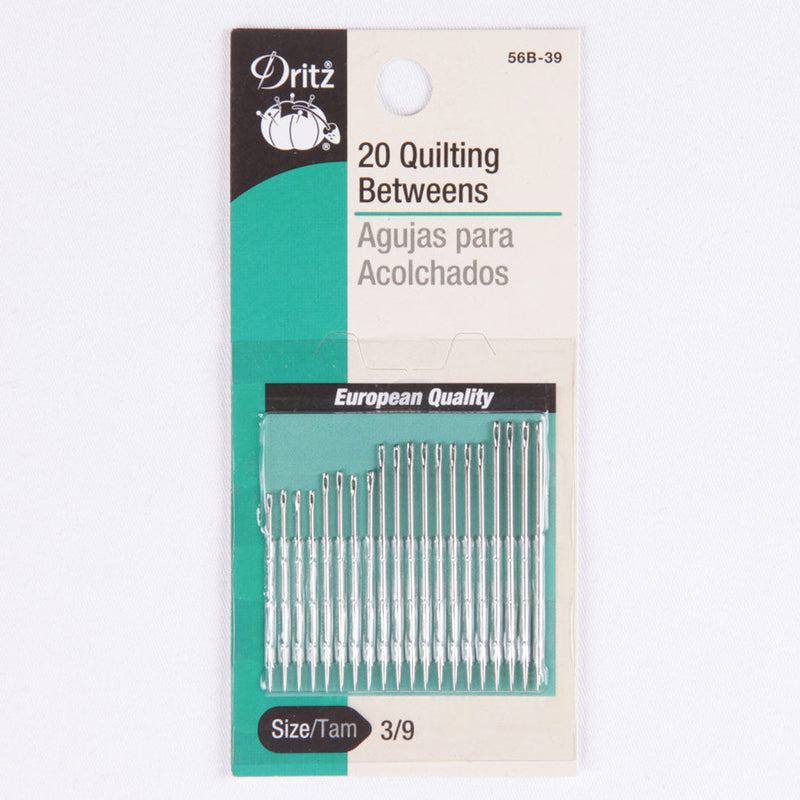 Dritz Quilting Betweens Needles - 20 Ct