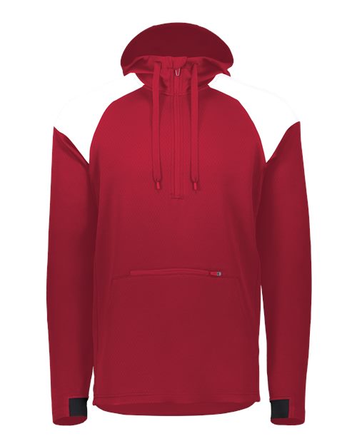 Holloway Men's Limitless Quarter-Zip Hooded Pullover