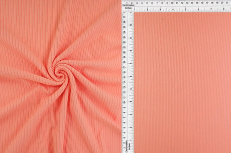 1 Yard 4x2 Yummy Rib Knit Fabric 170 GSM, 58/60? Wide Polyester Spandex Blend