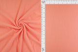 Rib Solid Stretch Knit Fabric