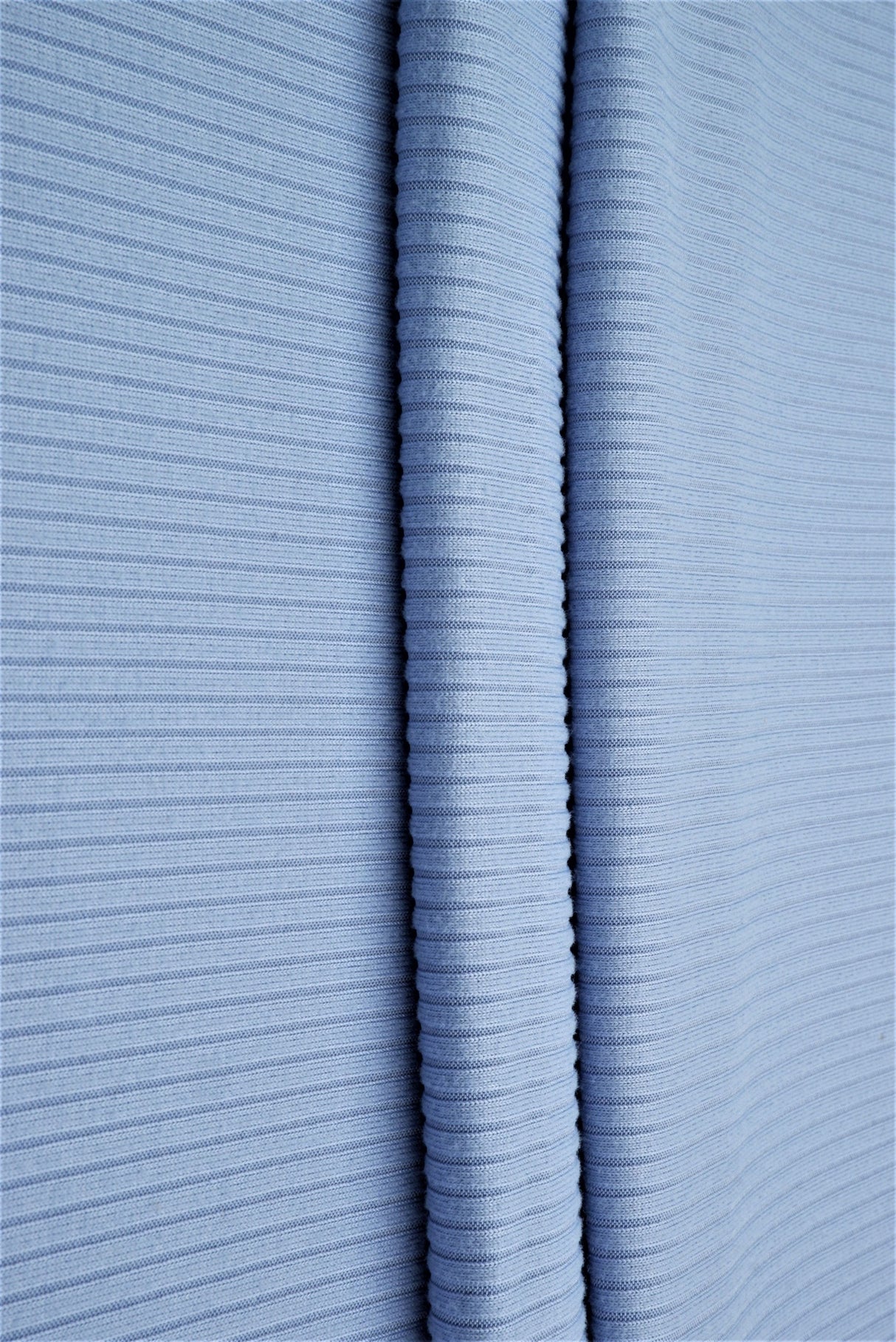 Rib Solid Stretch Knit Fabric