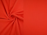 Rib Solid Stretch Knit Fabric