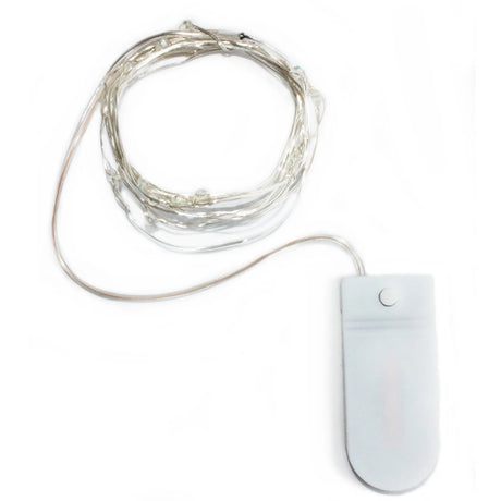 20 LED Mini String Light – Batteries Included, 4 Light Functions (Blue)