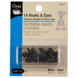 Dritz Black Hooks & Eyes Size 3 - 14ct