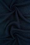 1 Yard Oversize Waffle Solid Knit Fabric 220 GSM, 54/56? Wide Polyester Rayon Spandex Blend