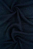 Stretch Waffle Knit Fabric Solid Colors