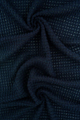 Stretch Waffle Knit Fabric Solid Colors
