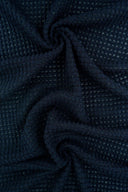 1 Yard Oversize Waffle Solid Stretch Knit Fabric 54 Inch Wide