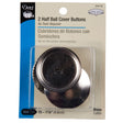 Dritz 2 Half Ball Cover Buttons Size 75 - 1.875"
