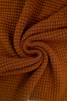 Stretch Waffle Knit Fabric Solid Colors